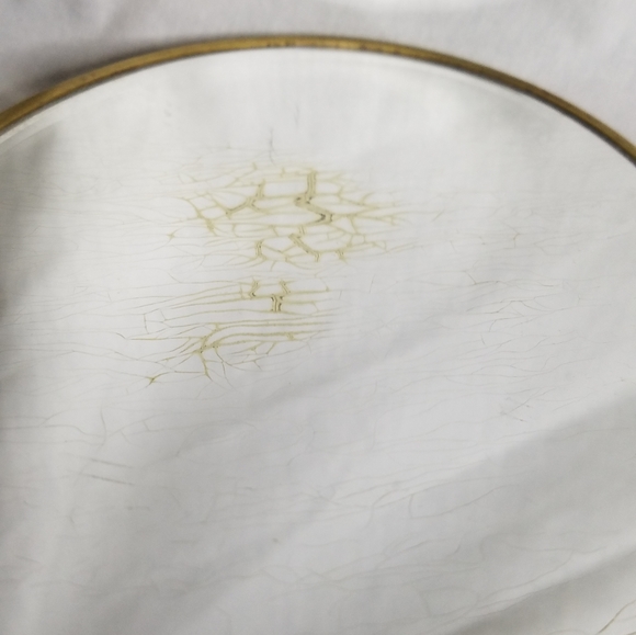 Vintage Vanity Set: Mirror, Brush & Hair Receiver - Picture 7 of 15